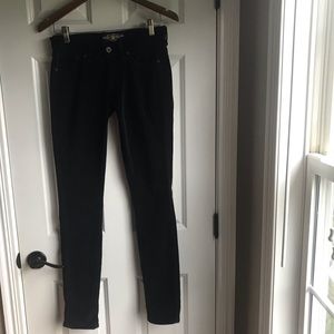 Lucky Brand Black Velvet Pants